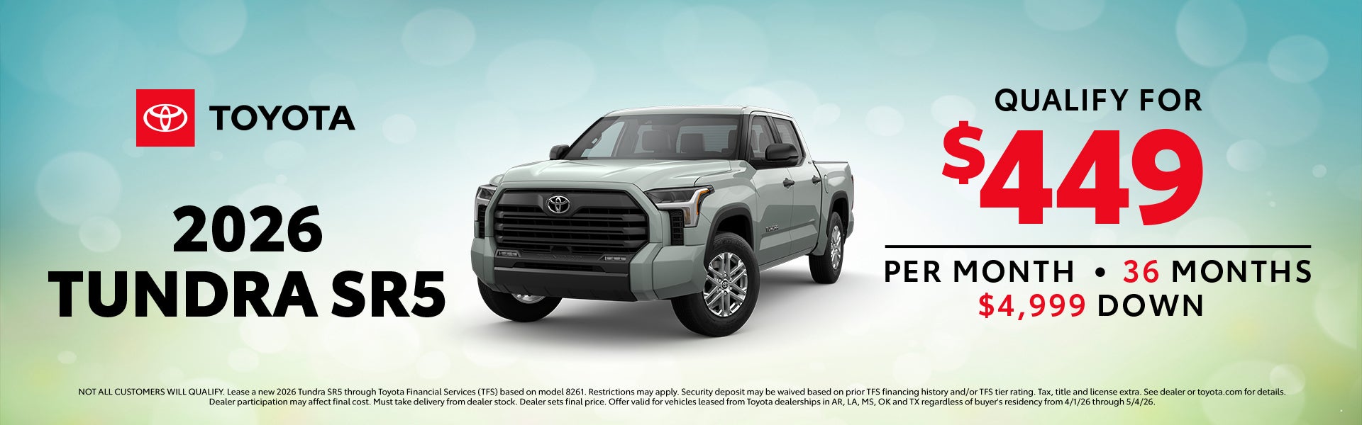 Toyota, Tundra, Lease