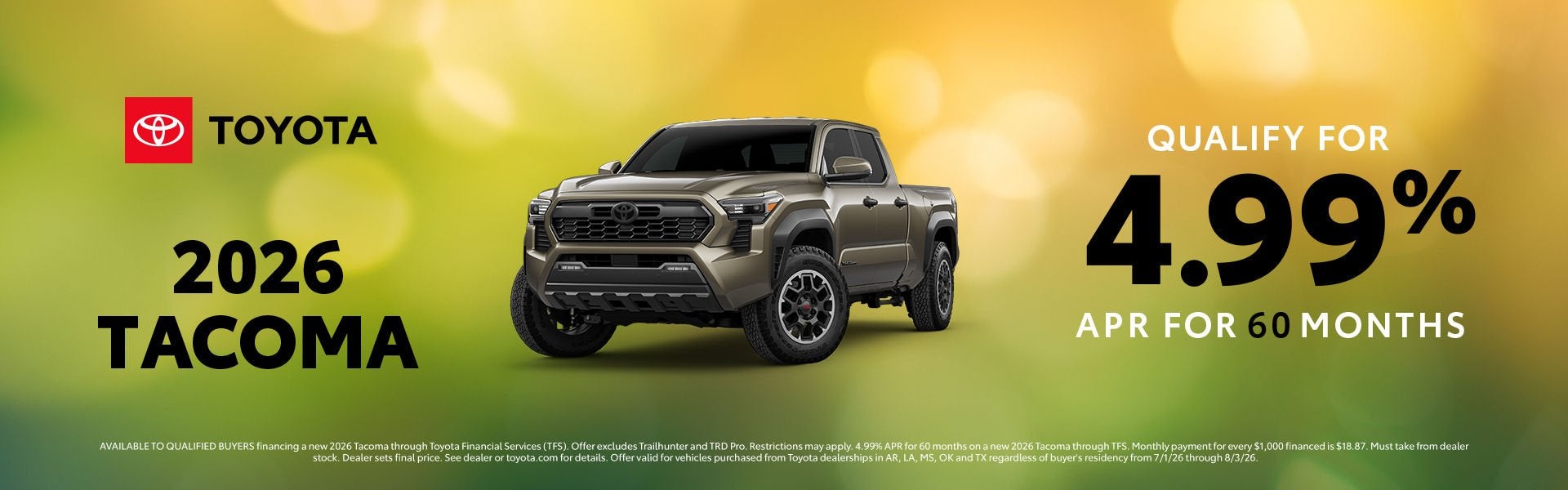 Toyota, Tacoma, APR