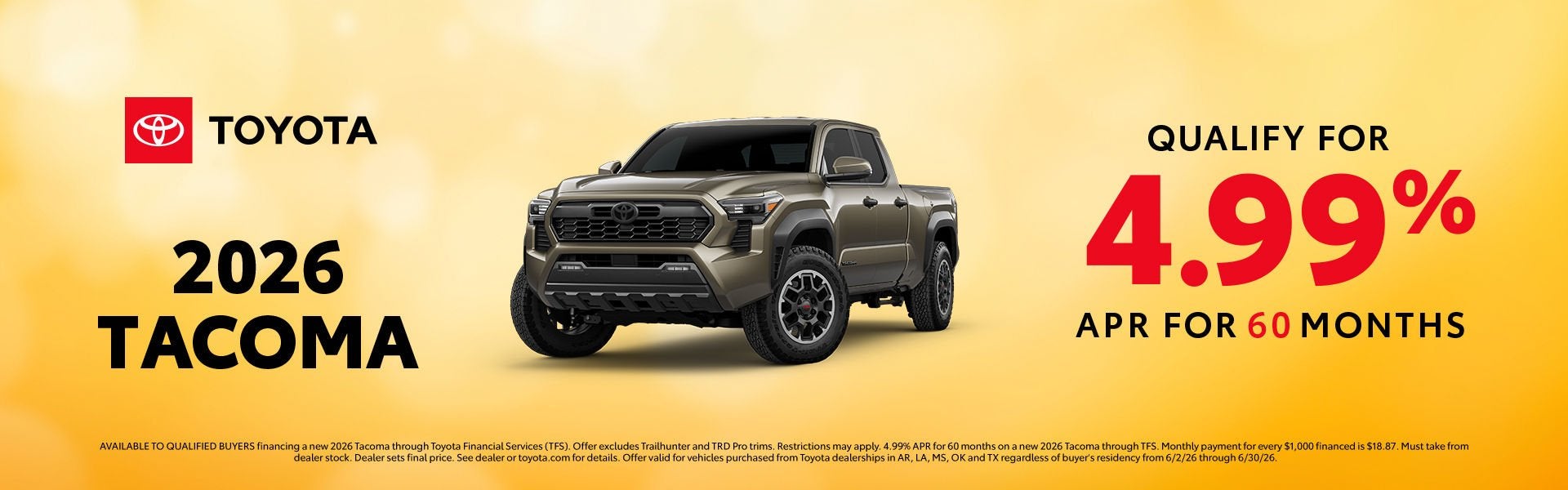 Toyota, Tacoma, APR